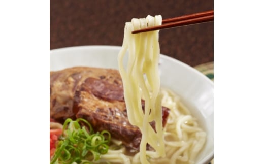 ＜沖縄本場の味・レビューキャンペーン対象＞与那覇食品の沖縄そば6食セット(麺・出汁のみ)【1671516】