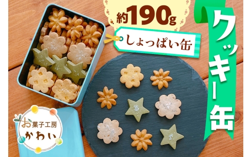 クッキー缶 (しょっぱい缶)｜クッキー缶 お菓子ギフト 洋菓子詰め合わせ スイーツギフト [3068]