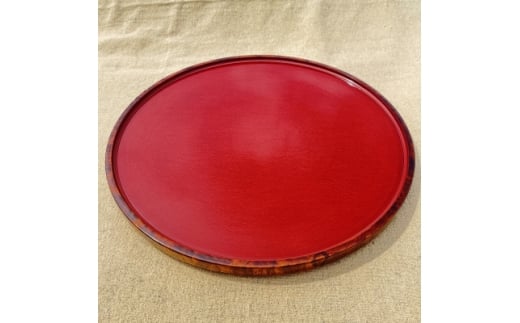 ＜香川漆器＞45cm丸膳　後藤塗【1620860】