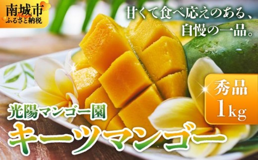 <先行予約・数量限定>キーツマンゴー 秀品(1kg)KM009