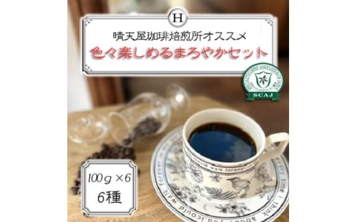 色々楽しめるまろやかセット　100g×6【1672084】