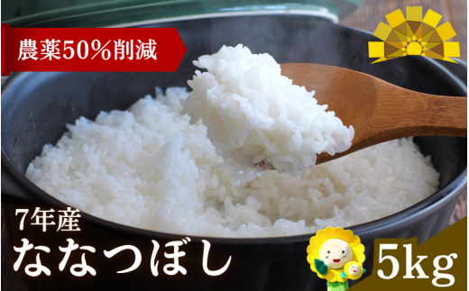 白米 ななつぼし 5kg 新米 予約 / ごはん こめ 米 お米 北海道 北海道米 ※10月～順次発送 【sun400-nana-r5-R7A】 2236105 - 北海道北竜町