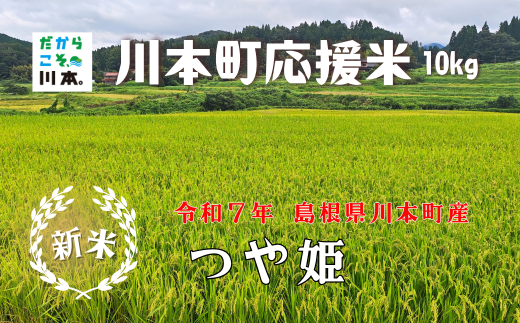 150255【川本町産】川本町応援米｜つや姫10kg
