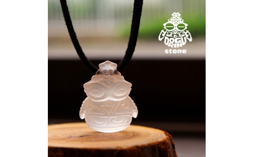 ＜縄文アクセサリーDo＿goods＞やわらかな輝き「フロスト水晶どぐりん」ペンダント　700-119【1670991】 2319857 - 山梨県山梨県庁