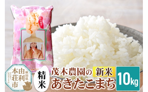 《令和7年産 新米》【精米】あきたこまち 10kg 秋田県産 茂木農園のあきたこまち ブランド米 銘柄米 米どころ 秋田県 由利本荘市 2320603 - 秋田県由利本荘市