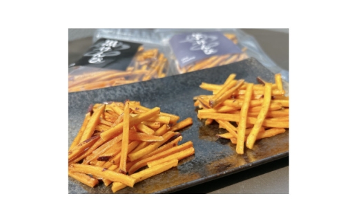 地元老舗醤油使用芋けんぴ90g×6個&ご当地ソース使用黒けんぴ90g×4個入り　計10個入り【1628471】
