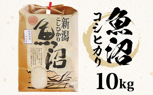B7-7K101A新潟県魚沼産（長岡川口地域）コシヒカリ10kg 2318910 - 新潟県長岡市