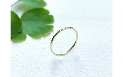 K10 丸つち目 細リング（ハンドメイド）【サイズ：10号】 2327440 - 愛知県大府市