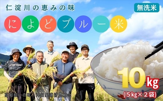 によどブルー米 5kg×2袋（コシヒカリ） 2326836 - 高知県いの町