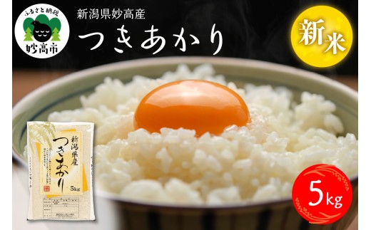 【2025年11月中旬発送】令和7年産 新潟県妙高産つきあかり5kg