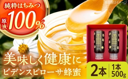 コハマのハチミツ ビデンスピローサ蜂蜜 500g×2本 蜂蜜 はちみつ ハチミツ 国産 ギフト 年内発送 沖縄市 / 農業生産法人株式会社小浜養蜂場 [BCAQ003] 