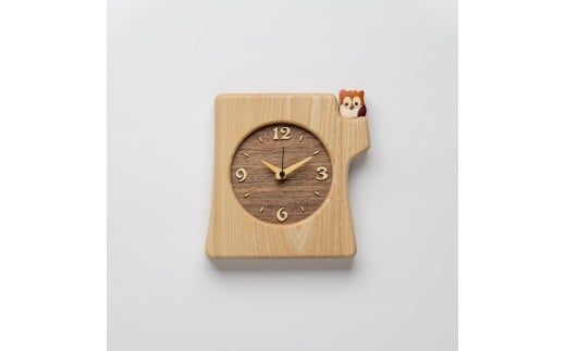 【工房ペッカー】KK-1 切株掛置時計