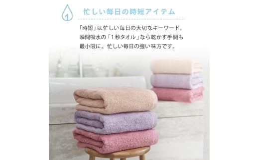 東京都青梅市のふるさと納税 1秒タオル ホットマン フェイスタオル3枚セット/ホットマン Hotman 1秒タオル フェイスタオル タオル たおる 吸水 普段使い 家庭用 無地 シンプル 日用品 上質 国産 ギフト 青梅市　ブルーセット [№5714-7013]0122