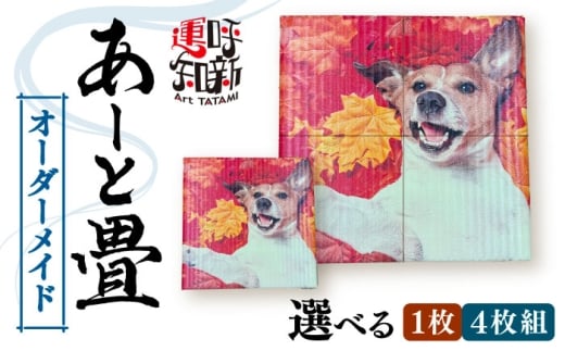 世界にひとつだけ オーダーメイド あーと畳 4枚1セット 畳 たたみ 愛西市 / 有限会社なかしま [AEDC004]