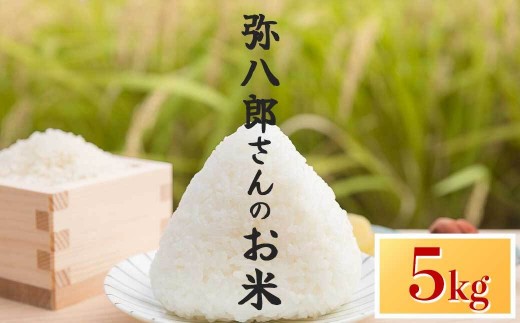 令和7年産 新米 弥八郎さんのお米 鹿児島県産 なつほのか 精米 5kg 2305678 - 鹿児島県大崎町
