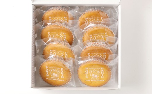 Paris Parisiennes マスカルポーネケーキ 8個セット 焼菓子 マドレーヌ 