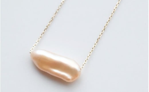 びわ湖真珠スティック珠 ネックレス　K10YG 40cm [JS007] / パール アクセサリー ネックレス 真珠 ジュエリー