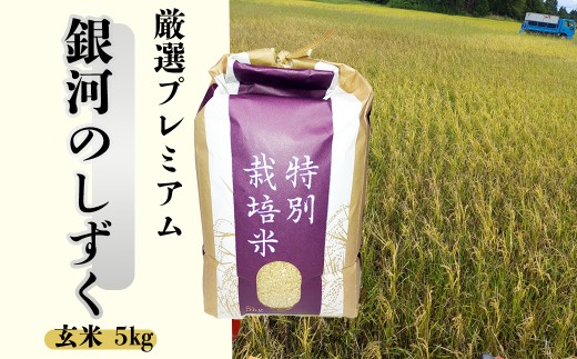【令和7年産】銀河のしずく 厳選プレミアム 玄米5kg 【2232】 2337095 - 岩手県花巻市