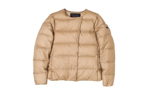 ＜UNISEX＞ 北海道ダウン ： RETAR NUY ／ レタールヌイ ［CISE WOMEN ／ チセ ウーマン］ DOWN CARDIGAN ［MOCHA ／ Lサイズ］ 【2025年11月下旬より発送開始】 ダウンカーディガン カーディガン ダウン ダウンコート ダウンジャケット コート レディース 北海道 小樽市
