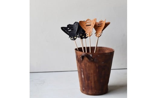 Teha’amana Fly flapper camel テハマナ 革のハエたたき キャメル