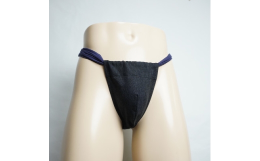 黒猫ふんどし　男性用　2種セット　三河木綿生地【1678473】