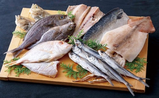 A256a 《定期便》長崎ひもの｢出島｣ 津田水産【3回お届け】