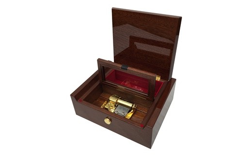 30弁式シリンダーオルゴール(FSO-450MM)小物収納スペース付き 1327