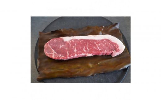 肉推し昆布じめサーロインステーキ　4枚 2358541 - 北海道江別市