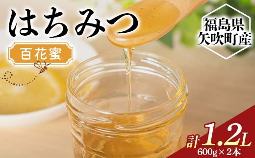 国産 純粋 はちみつ 百花蜜 1.2L 蜂蜜 生はちみつ 純粋はちみつ 天然 無加工 瓶入り ハチミツ 贈り物 ギフト F6U-339