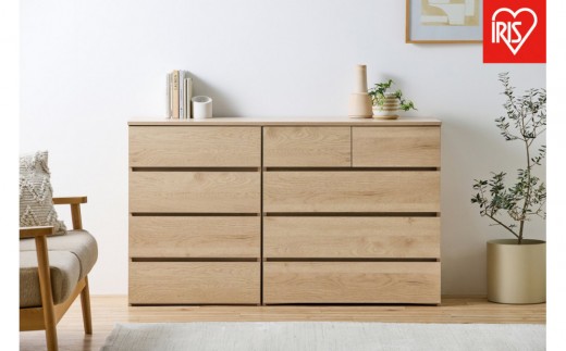 組立簡単ウッドチェスト KKWC-590 ナチュラル