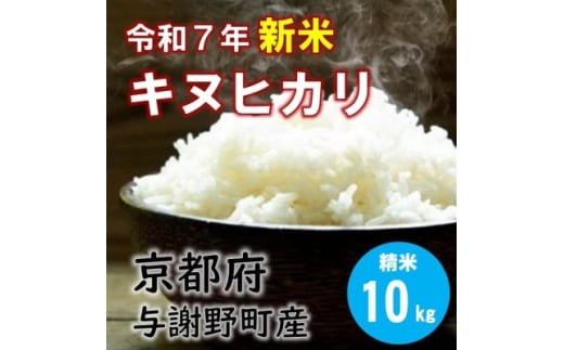 令和7年産新米　特別栽培キヌヒカリ「京の豆っこ米」精米10kg　京都与謝野町　＜伊達農園＞　数量限定【1684179】