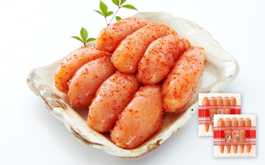 【 やまや 】 うちのめんたい 切子 （ 辛子明太子 ）込 300g×2個 計600g 明太 明太子 からしめんたいこ 魚卵 冷蔵