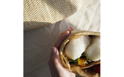 1300年の歴史を有する豊岡市の地場産業「経済産業大臣指定伝統的工芸品 - 豊岡杞柳細工」柳行李のなかでも人気の弁当箱