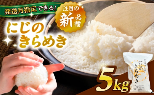 【5kg／7月発送】 にじのきらめき 白米 5kg 米 お米 ご飯  愛西市 / 脇野コンバイン 【配達不可：離島】 [AECP039-07]