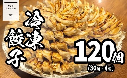 【茨城共通返礼品】<2026年2月発送> ローズポーク使用 道の駅さかい 特製餃子 120個(冷凍) 国産 にんにく ぎょうざ 餃子 ギョーザ 小分け 冷凍餃子 冷凍ギョーザ K1497