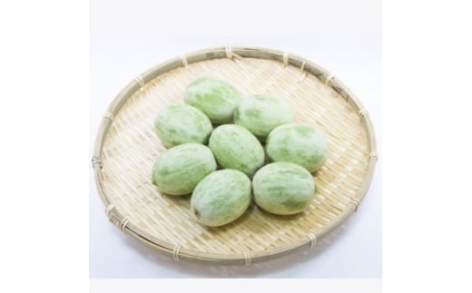 ＜加工用＞茨城県鉾田市産 摘果メロン(子メロン)約5kg【1592820】