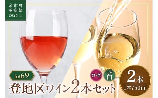 【余市町感謝祭2025】lot2569 登地区のワイン2本セット