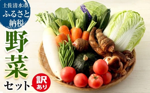 訳あり 野菜セット 野菜詰め合わせ 野菜ボックス 野菜 新鮮 家庭菜園 サラダ 漬物 浅漬け ぬか漬け 酢の物 炒め物 健康 高知県 土佐清水市 故郷納税 返礼品 高知 送料無料 7000円【R01453】