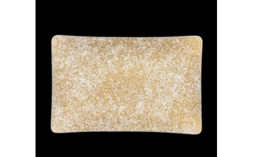 角小皿 乱糸(マット仕上げ) 純白 2374511 - 和歌山県海南市