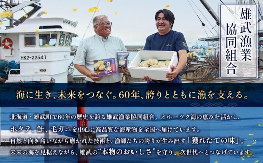 北海道雄武町産ほたて貝柱4S1kg（冷凍）