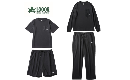 LBL 就寝時におすすめのボディリカバリーウエア 夏冬上下4点セット Lサイズ ブラック【1683677】