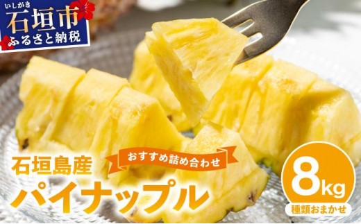 【訳あり】 石垣島産 パイナップル 詰め合わせ 約8kg (6～20個)《2026年4月下旬から発送》 | ふるさと納税 パイナップル 産地直送 フルーツ 果物 パイン 石垣 沖縄 沖縄県石垣市 石垣島 KP-16