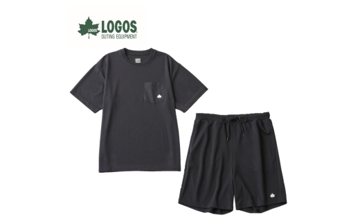 LBL リカバリーウエア 夏用上下Mセット リカバリーショーツ+リカバリーTシャツ ブラック【1683619】