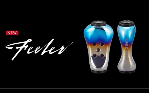 LIVRE リブレ Feeler フィーラーノブ 1個 （カスタムノブ）（ファイヤー×ブラック）/ 釣具 釣り具 フィッシング ハンドル カスタム / 亀山市 / 有限会社メガテック [AMBB473] 2380172 - 三重県亀山市