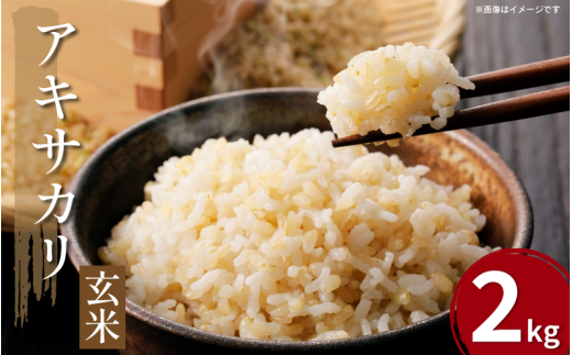 令和7年産 米 玄米 2kg （ 2kg × 1袋 ） アキサカリ 令和7年度産 新米 1袋2kg 小分け お米 精米 健康 こめ ごはん ご飯 白飯 ゴハン コメ 吉野川 徳島県 吉野川市