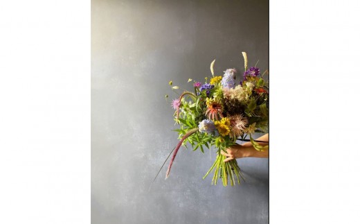 【定期便 3回】季節のお花・おまかせフラワーアレンジ