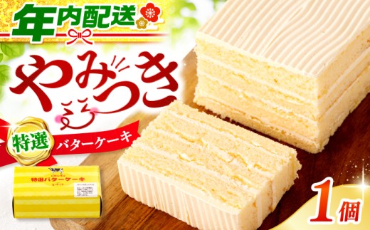 ケーキ バターケーキ 1個【お歳暮対象】【日時指定可能】 年内配送 ＜お菓子のいわした＞ [CAM048] 長崎 西海 ケーキ スイーツ おやつ 贈答 人気 高評価 甘い プレゼント ギフト 誕生日ケーキ 記念日 1万円 10000円 1万円以下 10000円以下 お中元 お歳暮