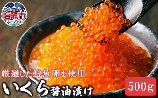 いくら醤油漬け 500g ｜ イクラ いくら しょうゆ こだわり 贅沢 ますいくら マスいくら 鱒いくら 塩竈市 塩釜 極洋食品株式会社 塩釜工場 ｜ ky00005