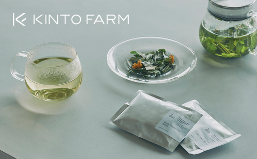 ハーバルティー レモンバーベナブレンド ティーリーフ 6袋入り ｜ ハーブティー ティー リーフ ブレンド カフェインレス ノンカフェイン KINTO