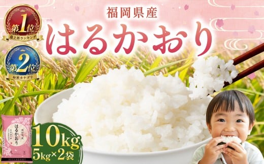 【令和7年産新米】 はるかおり 精米 10kg  香春町/ ふるさと納税限定 ふるさと納税限定品 お米 米 白米 食品 ご飯 飯 九州 福岡県 香春町 令和7年産 令和7年 